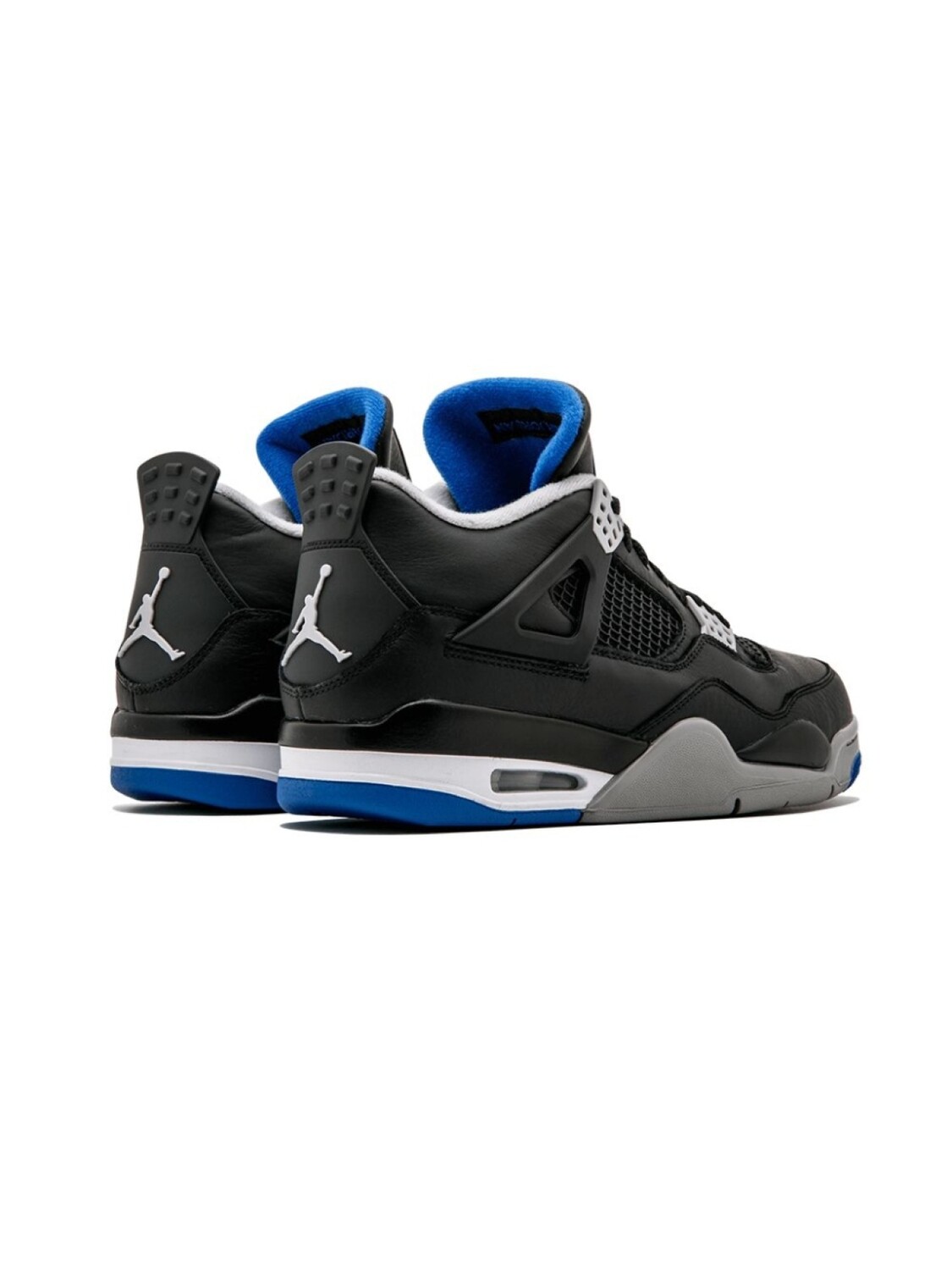 Кроссовки Jordan Air Jordan 4 Retro, черный/синий — фото 3