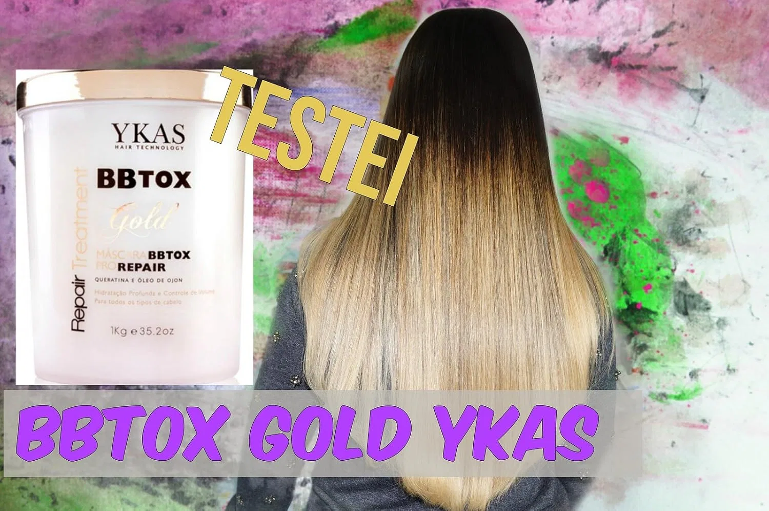 Маска для восстановления волос «BBTOX Gold Hair Repair Treatment Pro Repair Mask» от Y-kas Y-Kas — фото 3