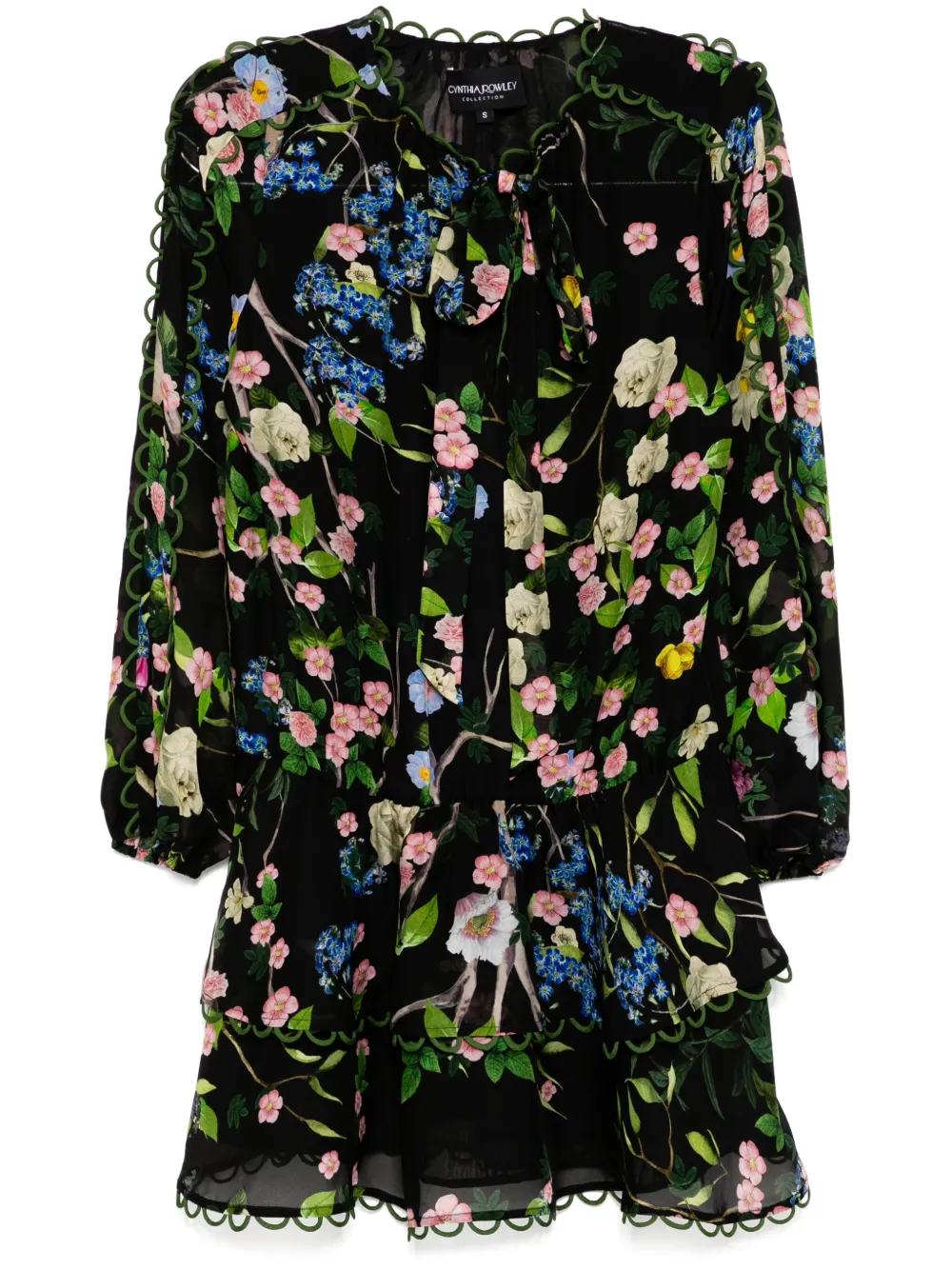

Платье Delilah Cynthia Rowley, черный
