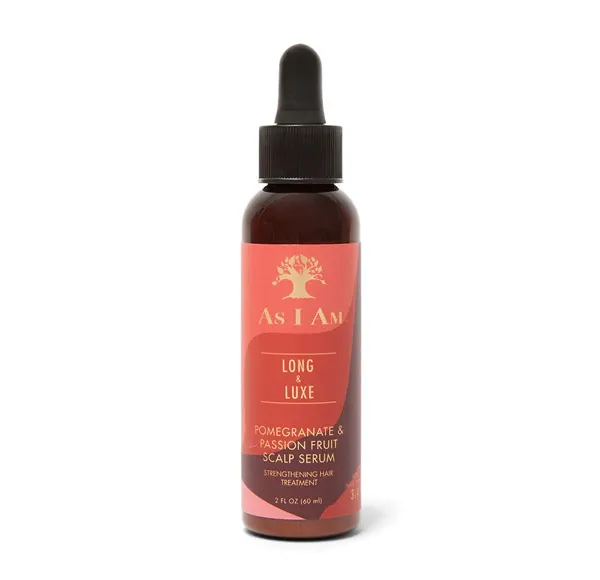 

Сыворотка для кожи головы с гранатом и маракуйей Long & Luxe As I Am, 60 ml