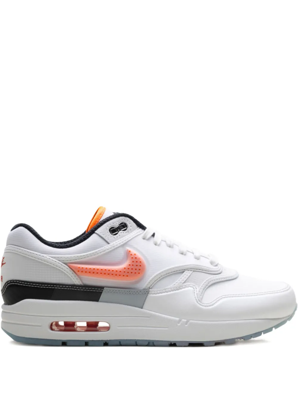 

Кроссовки Air Max 1 «Белый/Гипер-красный/Черный» Nike