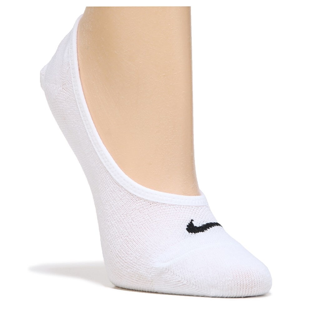 Набор из 3 женских легких носков с подкладкой на каждый день Nike, белый — фото 3