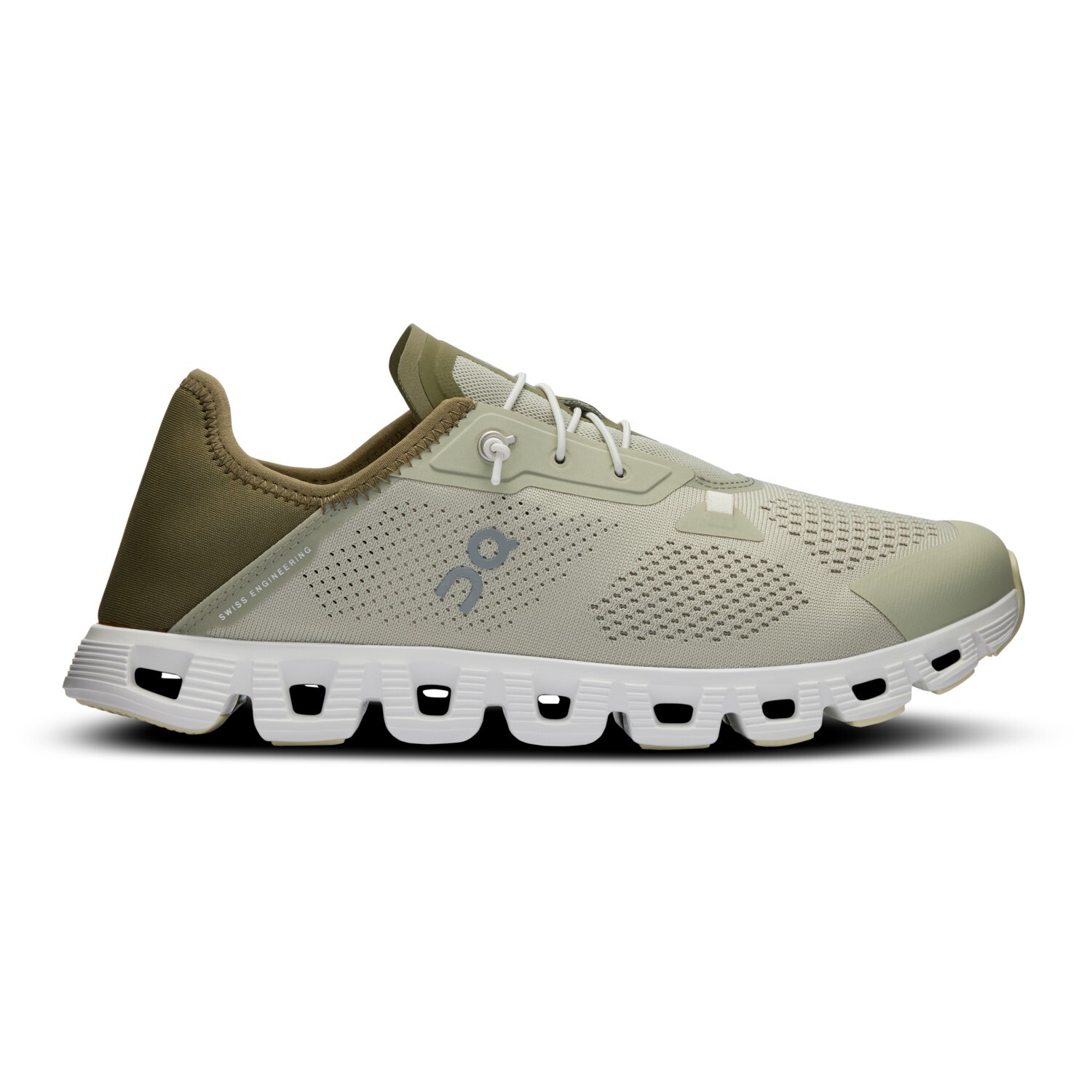 

Кроссовки On Cloud 5 Coast, цвет Chalk/Olive