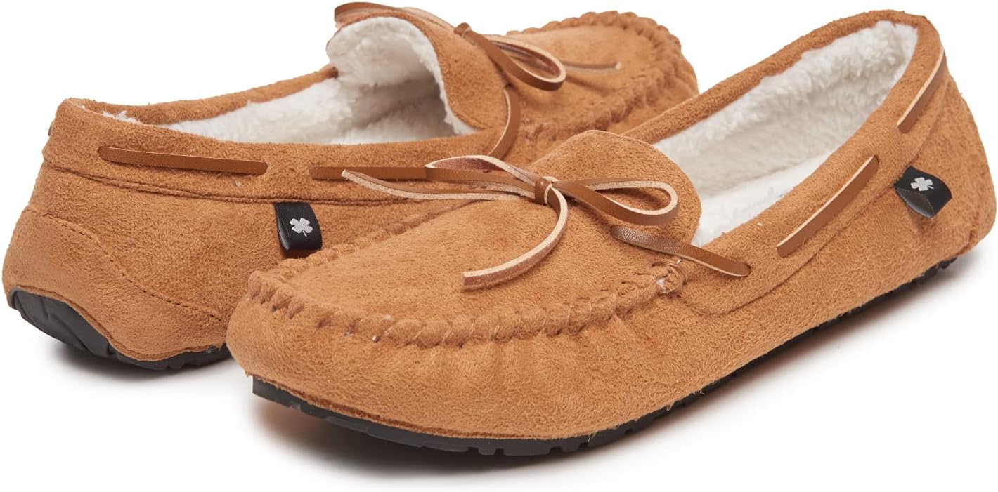 Мужские мокасины Lucky Brand из микрозамши с подкладкой из искусственного шерпа, Tan — фото 4