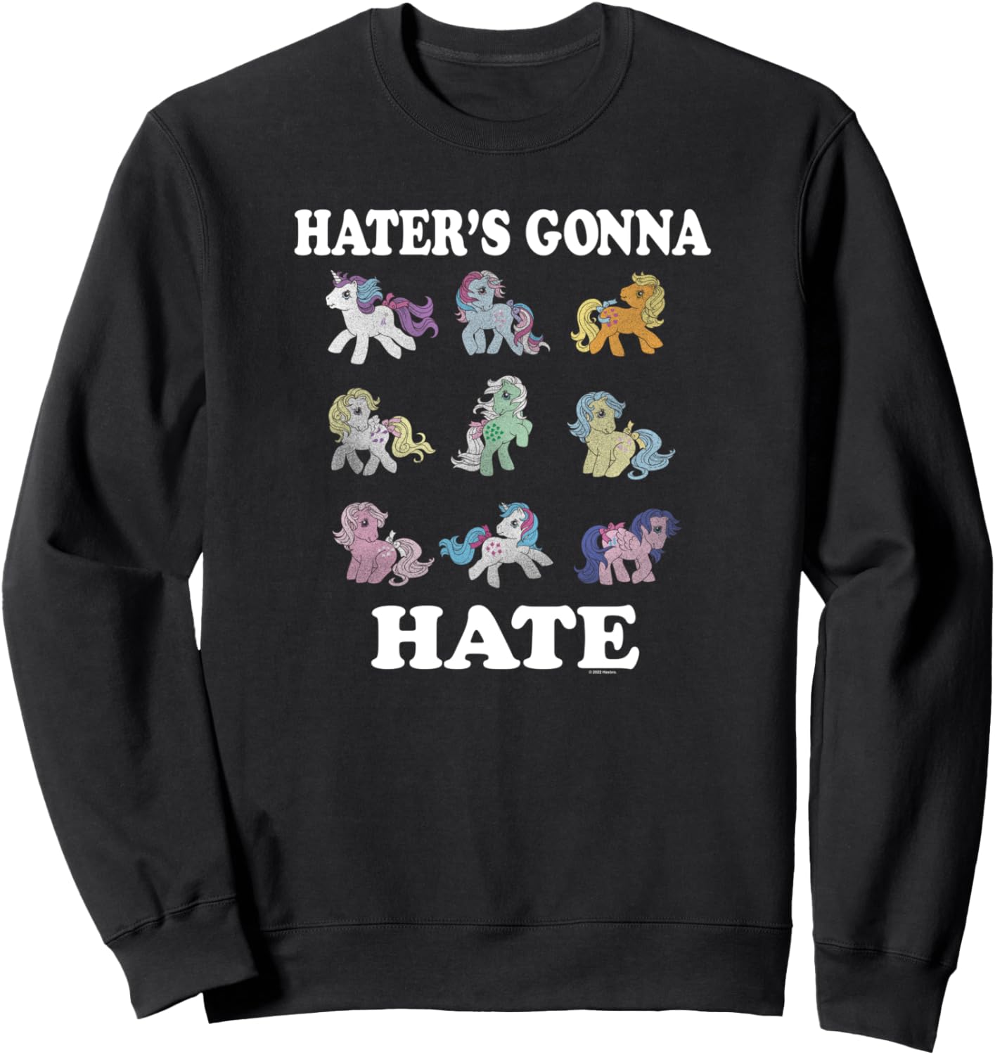 

Оригинальная толстовка My Little Pony Retro Hater's Gonna Hate с рисунком пони, черная, Черный, Оригинальная толстовка My Little Pony Retro Hater's Gonna Hate с рисунком пони, черная