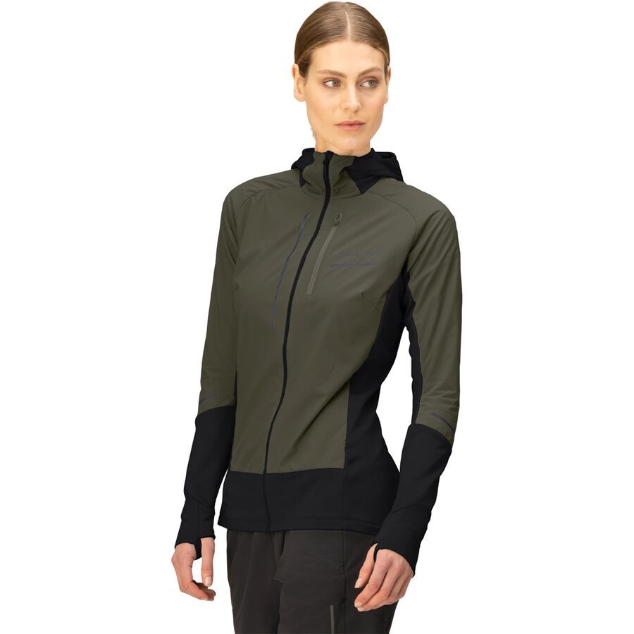 

Куртка Norrona Senja Alpha90 Zip Hooded Norrona, Olive Night
