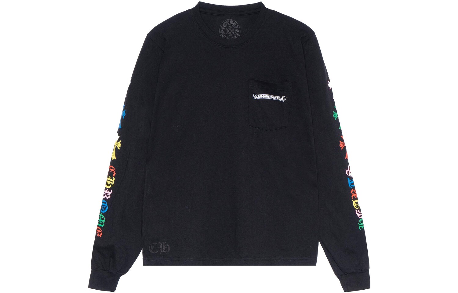 

Футболка унисекс черная Chrome Hearts, черный