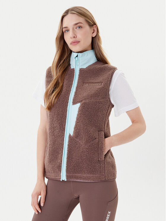 

Утепленный жилет regular fit Terrex Xploric JN0927 Adidas, коричневый