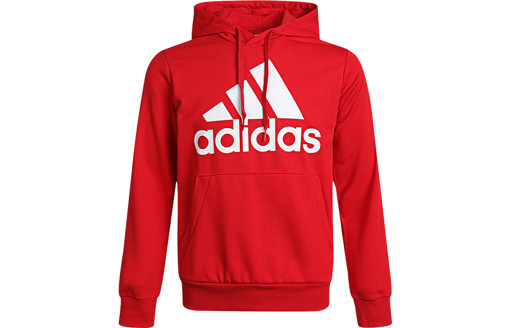 

Толстовка мужская алая Adidas, цвет Scarlet