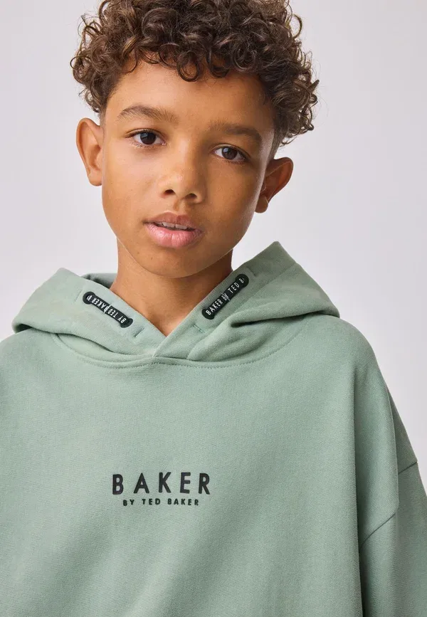 Толстовка с капюшоном Baker By Ted Baker, шалфейно-зеленый — фото 4