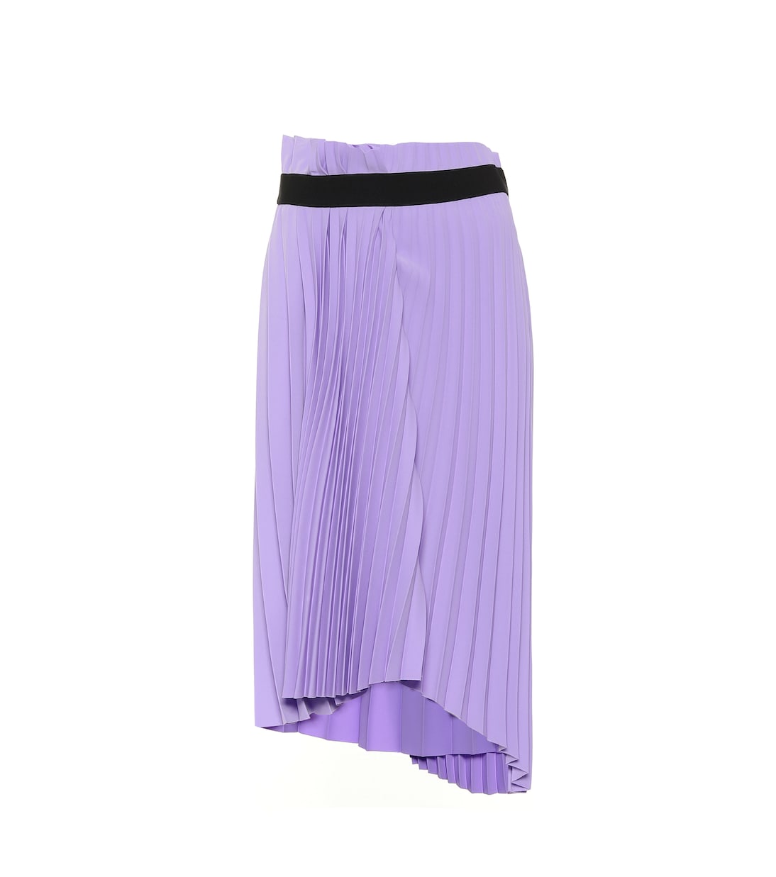 

Юбка миди со складками Balenciaga, Lilac