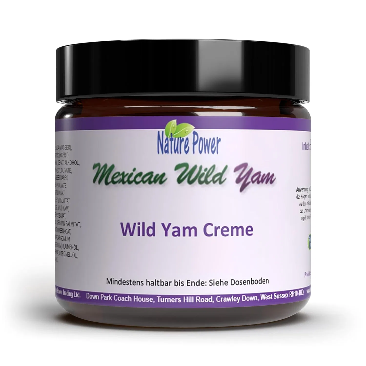 Крем с диким ямсом «Mexican Wild Yam Cream» от Nature Power, 100 мл Nature Power