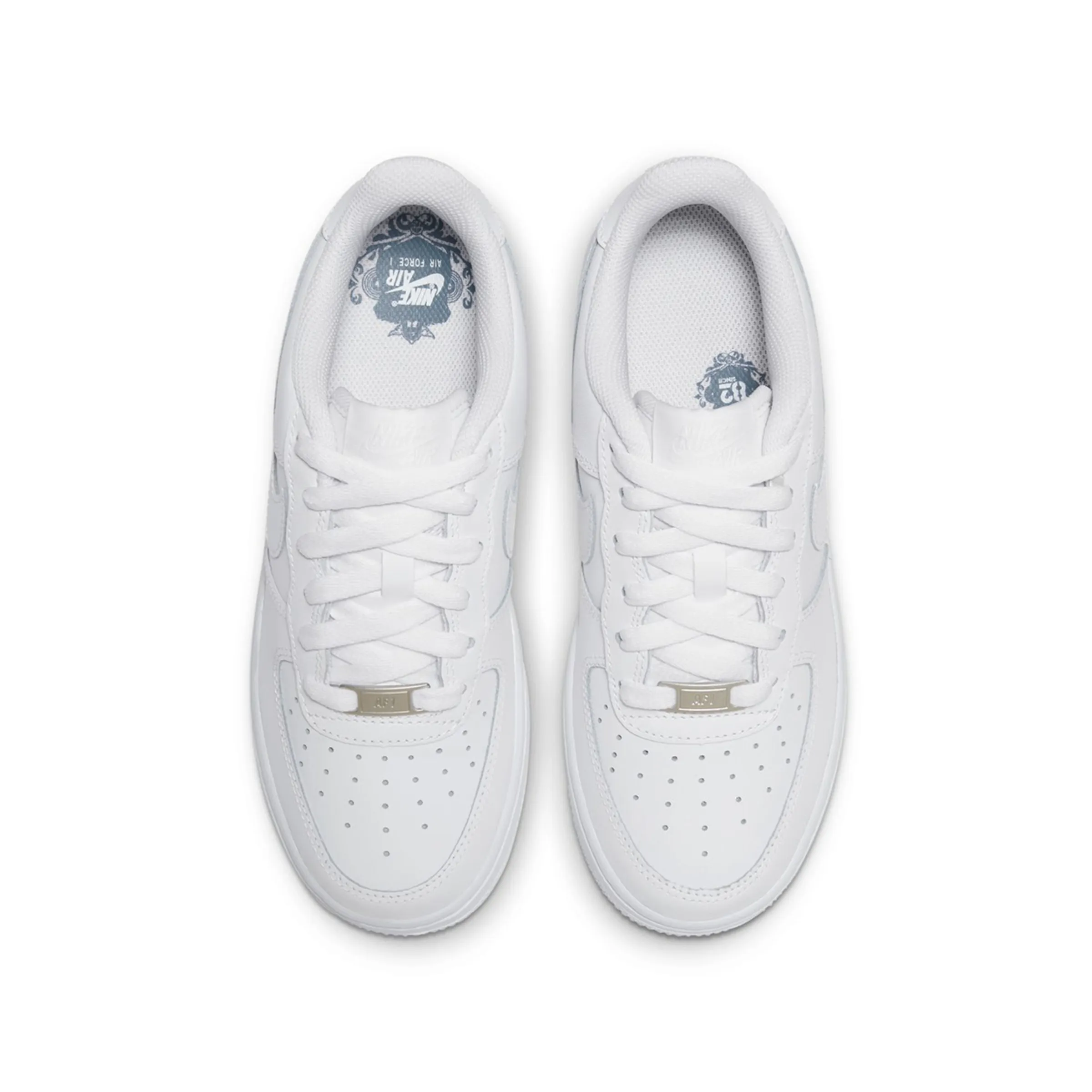 Детские повседневные кеды Air Force 1 Nike, белый — фото 3