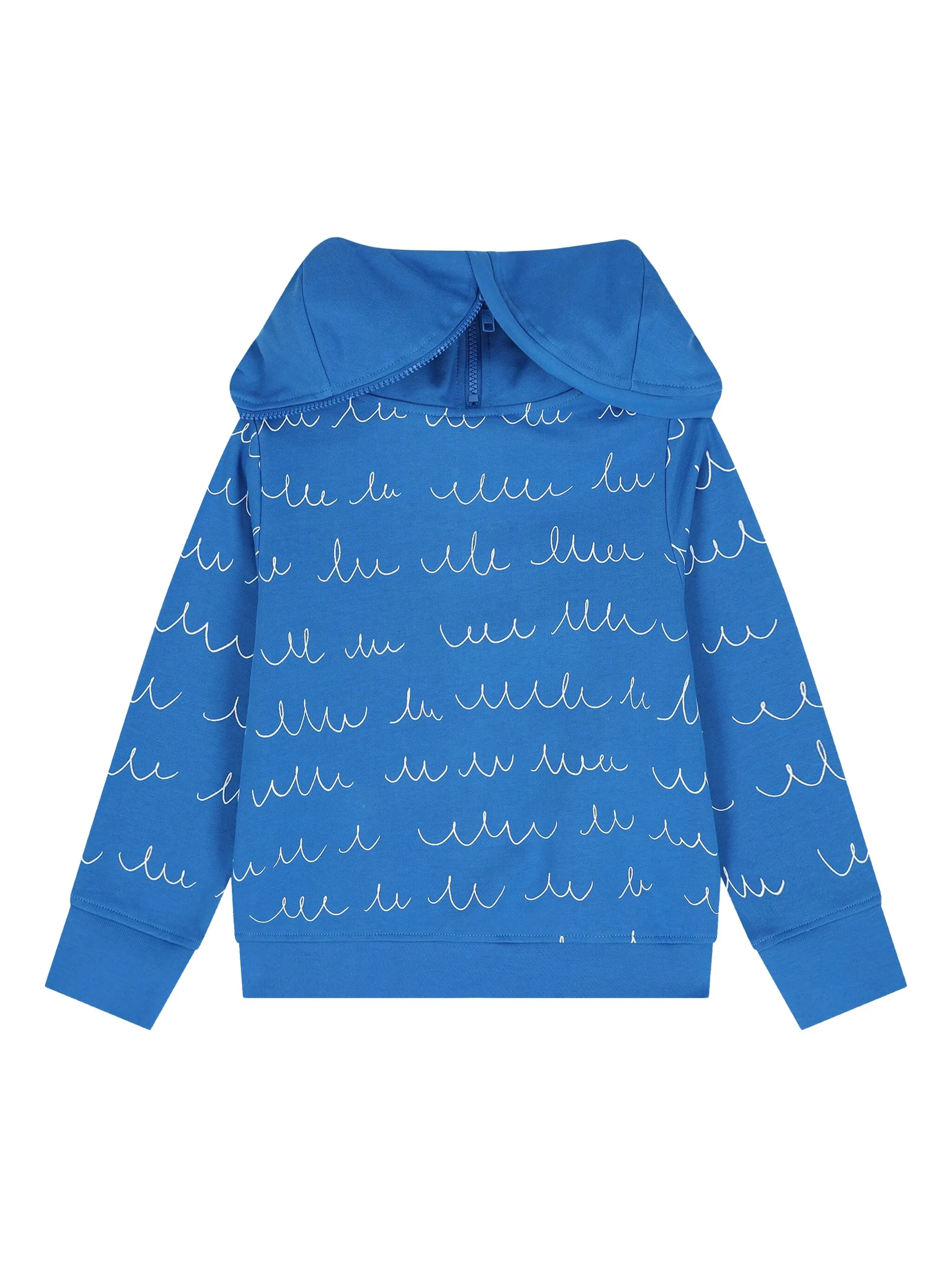 Худи Yeti Stella Mccartney Kids, синий — фото 2