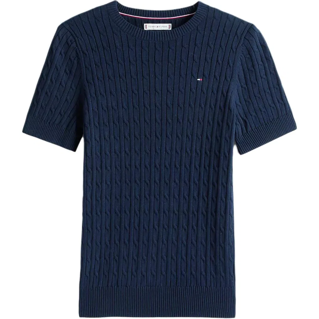 Свитер женский Marine Blue с круглым вырезом Tommy Hilfiger