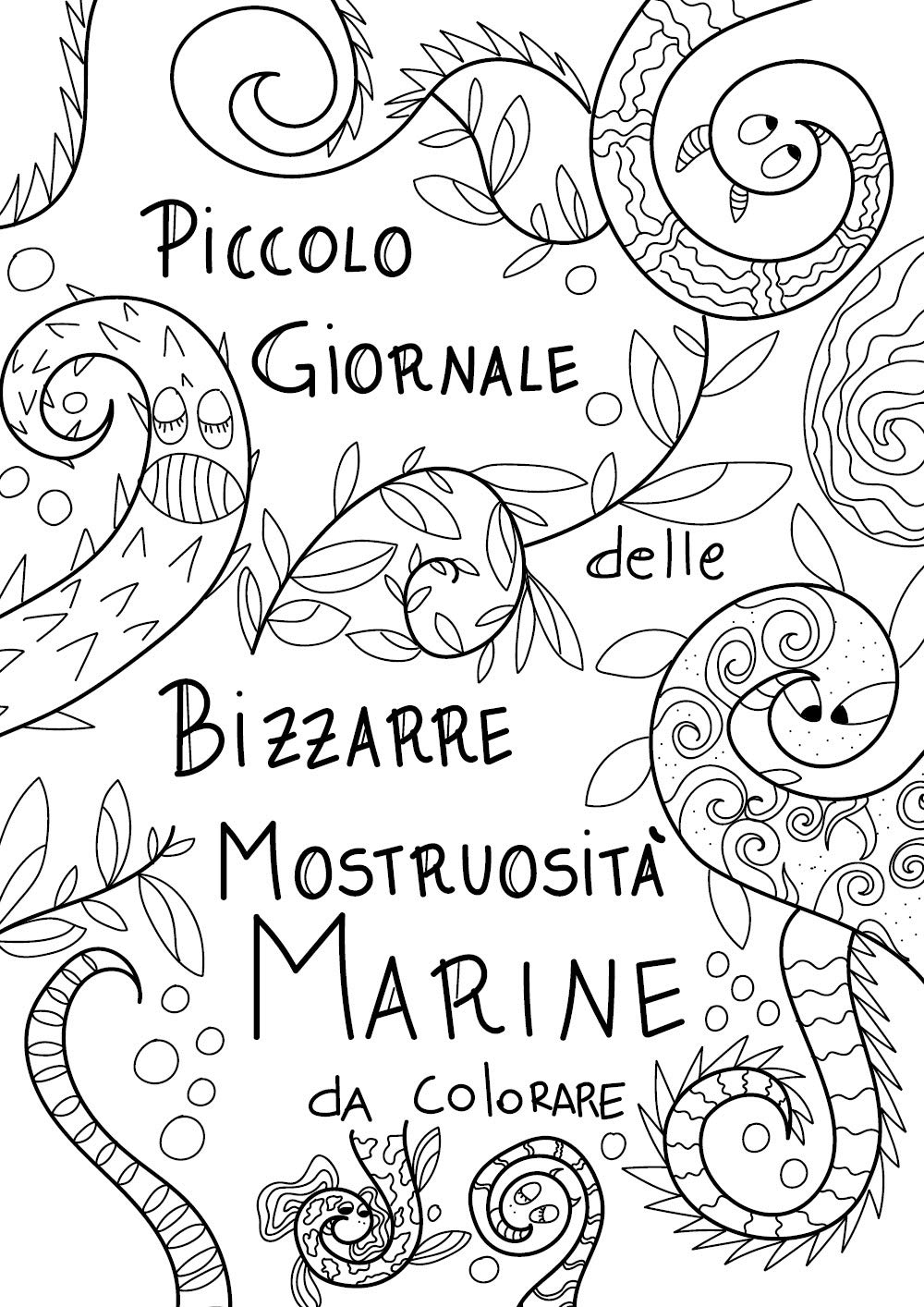 

Piccolo Giornale delle Bizzarre Mostruosità Marine - da colorare (Italian Edition) (Youcanprint)