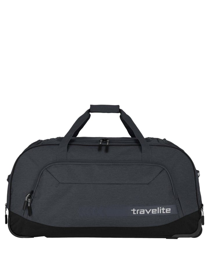 

Travelite Kick-Off - Дорожная сумка на колесиках XL 77 см (черная) антрацитового цвета