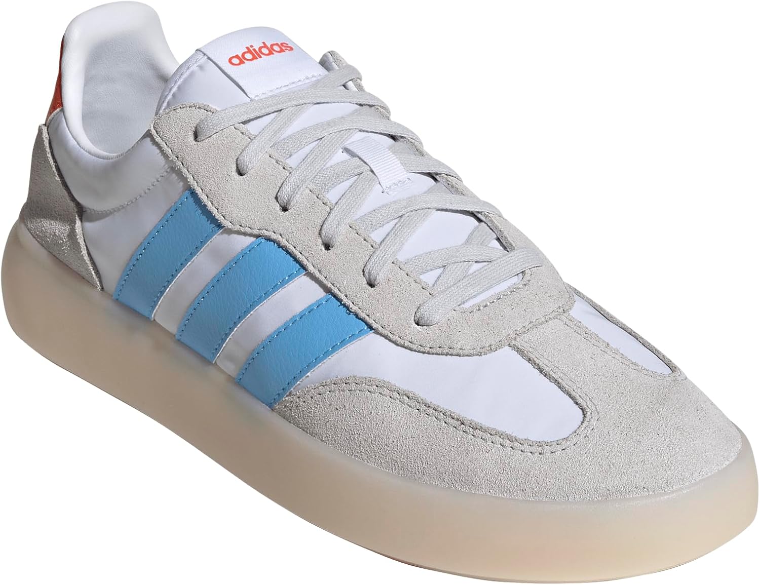 Мужские кроссовки Adidas Barreda Decode, белый/синий/оранжевый — фото 2