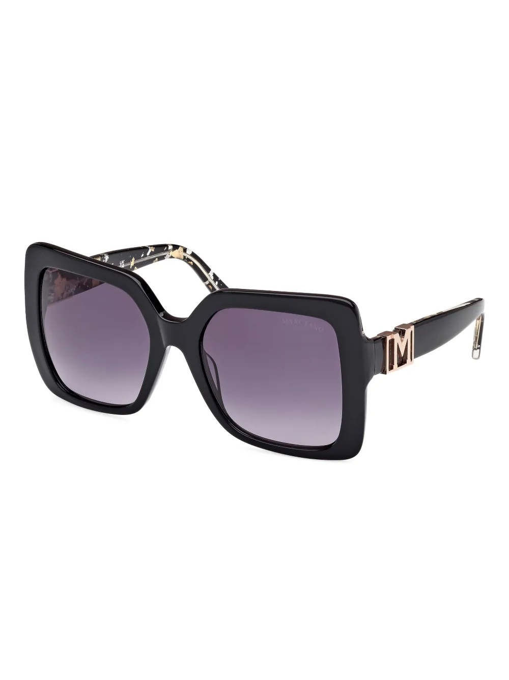 

Большие солнцезащитные очки GUESS EYEWEAR, черный