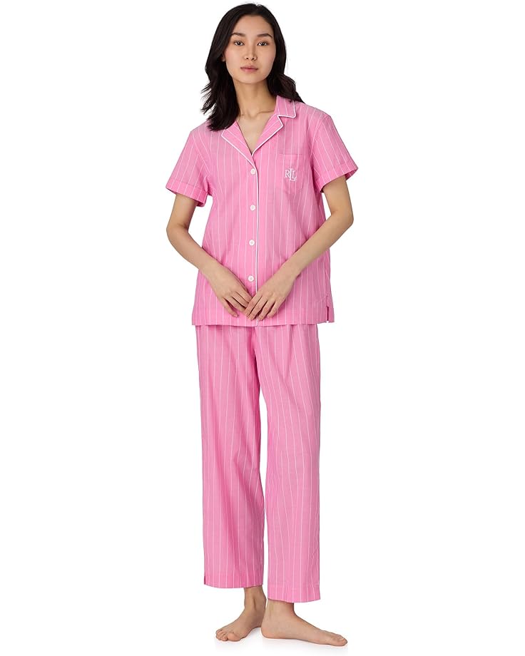 

Пижама Lauren Ralph Lauren Short, цвет Pink Stripe