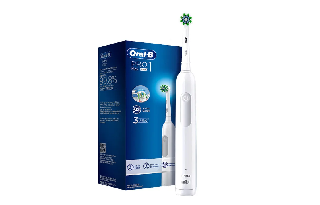 Электрическая зубная щетка Oral-B, Coral Powder — фото 3