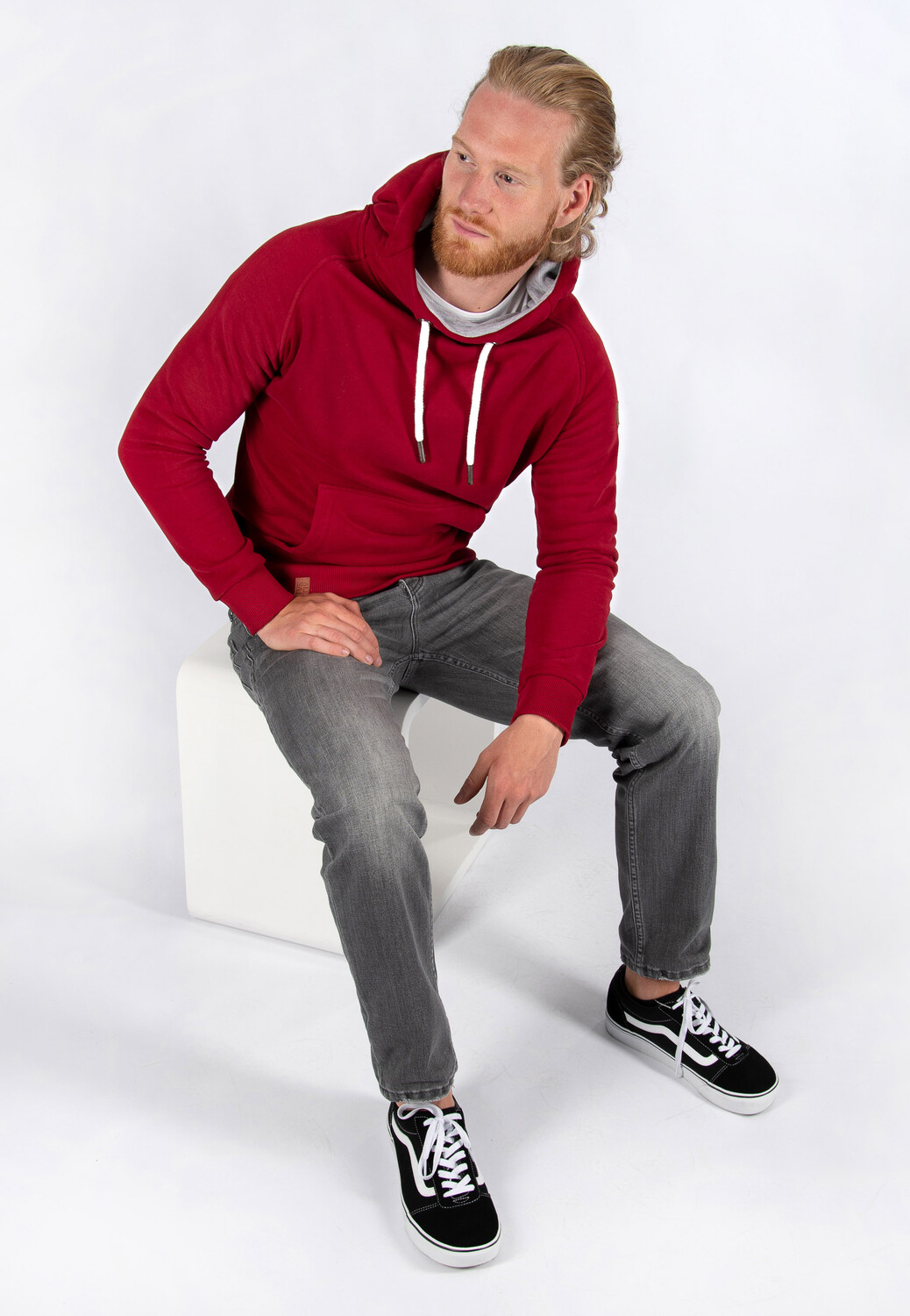 

Толстовка Alessandro Salvarini Hoodie AS 290, бордо