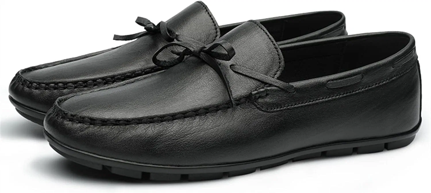 Лоферы мужские JIADELI Loafers для мужчин, черный — фото 4