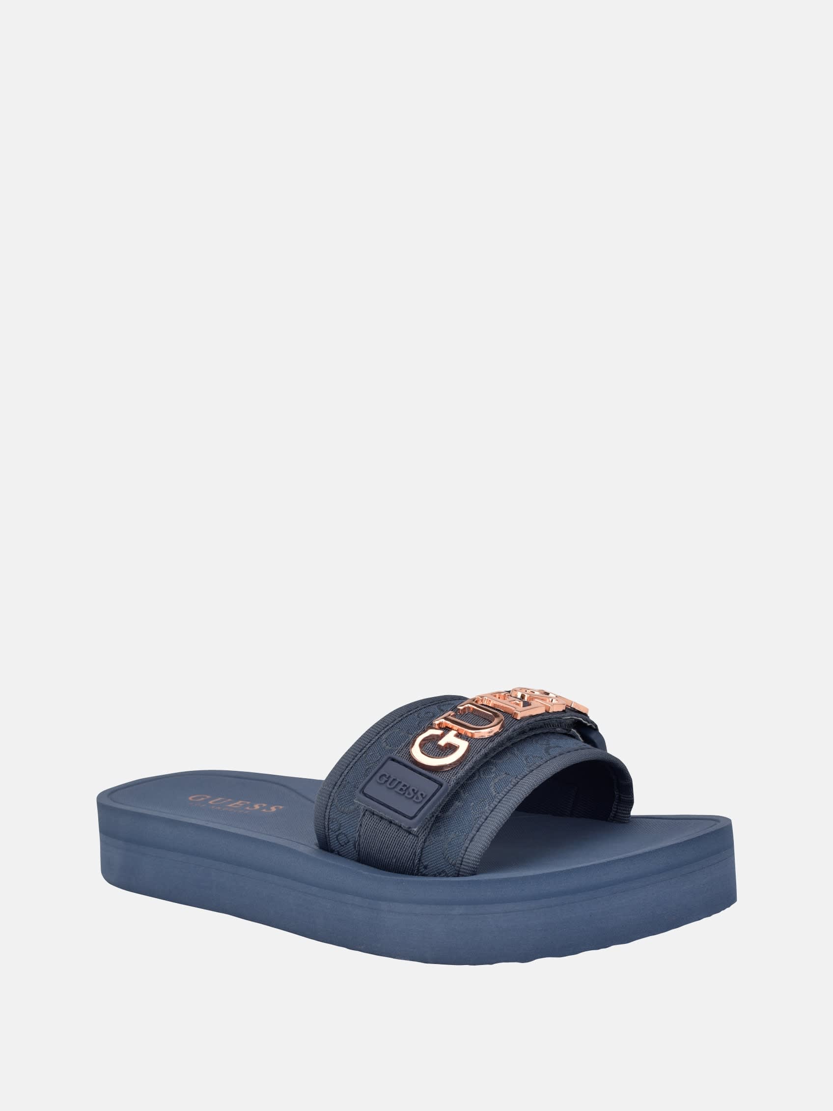 Сандалии Peers с логотипом Guess Factory, цвет Mojave