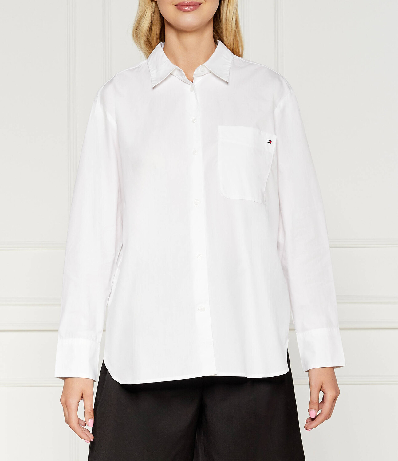 

Рубашка Tommy Hilfiger Regular Fit, белый