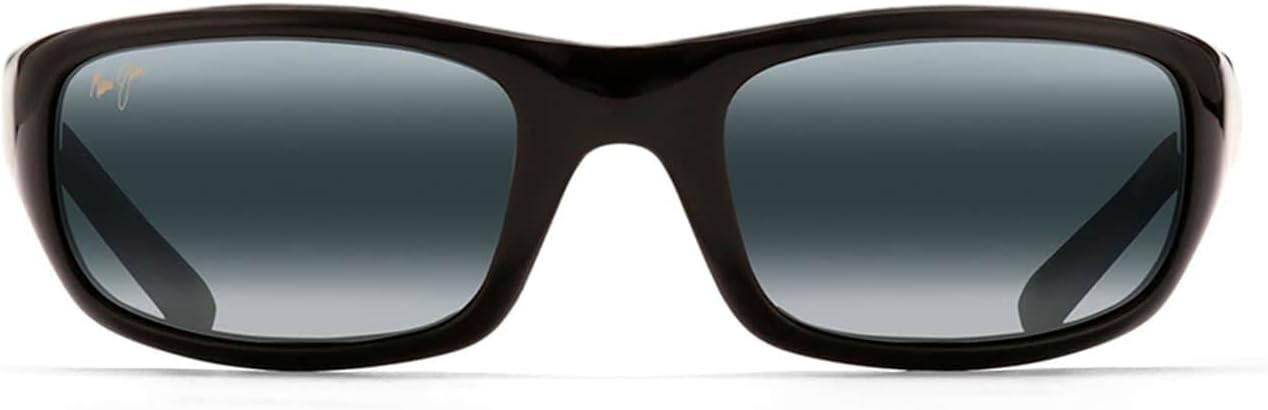 

Солнцезащитные очки Maui Jim Lele Kawa с запатентованными поляризованными линзами PolarizedPlus2, квадратной формы, серая полоса/нейтрально-серые поляризованные, размер Medium (811)