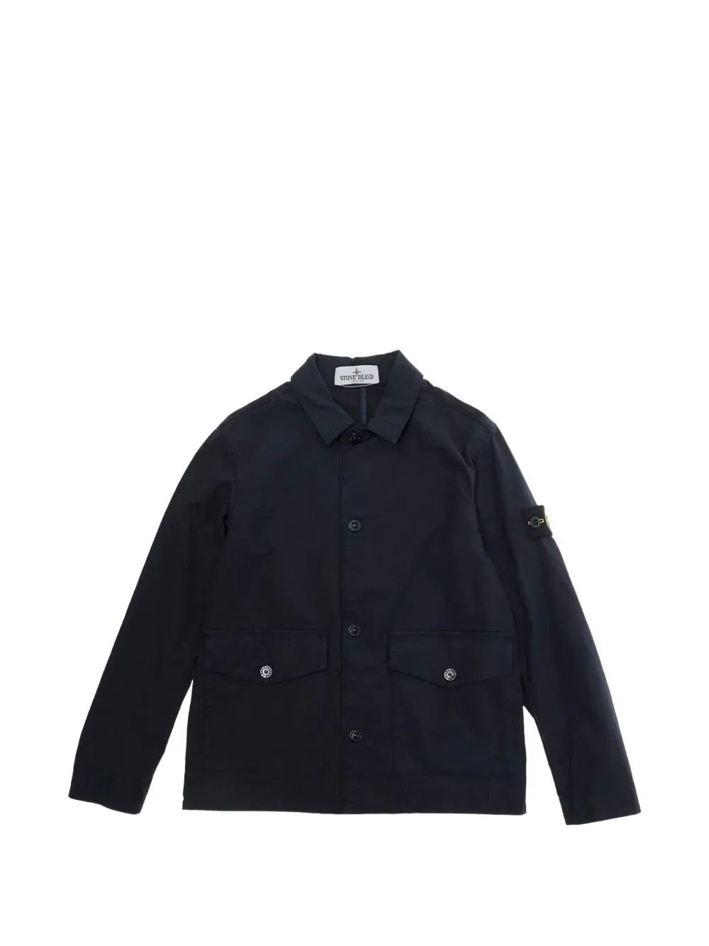 Куртка с нашивками Stone Island Junior, синий