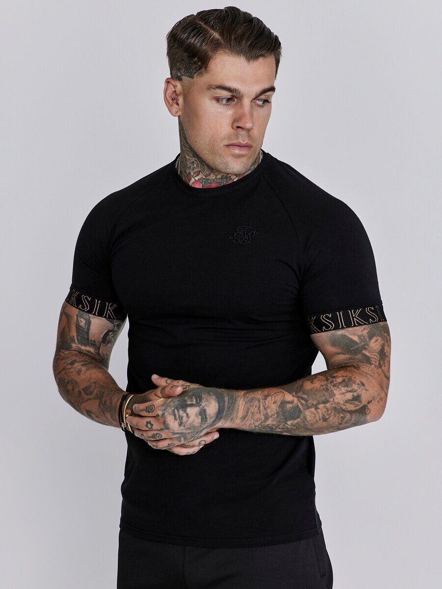 

Классическая футболка SikSilk Shirt, черный