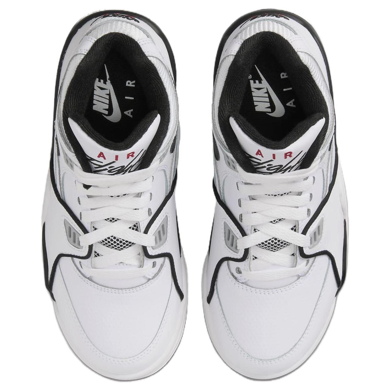 Nike Air Flight 89 GS Белый Черный — фото 4