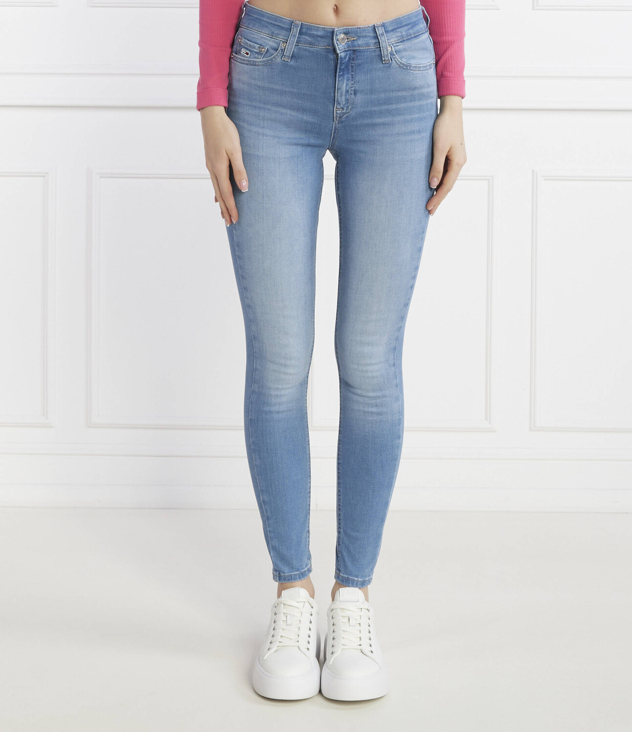 

Джинсы Tommy Jeans NORA Skinny fit mid waist, синий