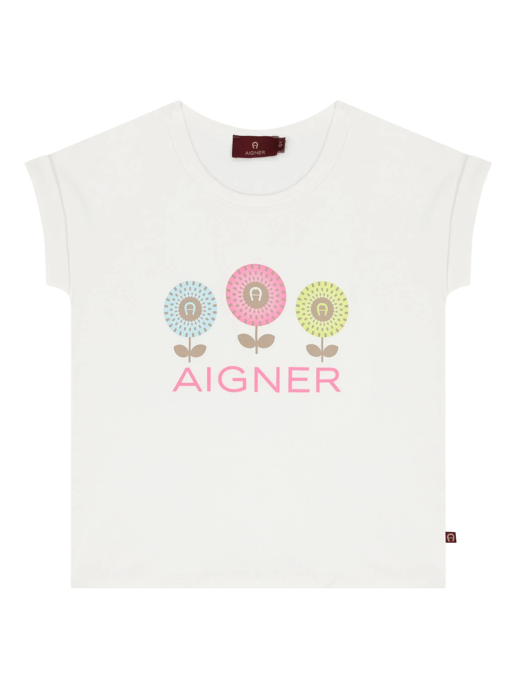 

Футболка с логотипом Aigner Kids, белый
