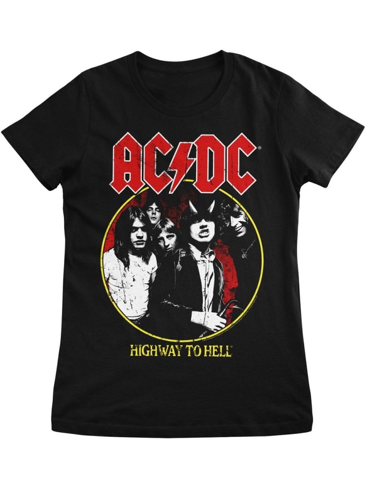 

Футболка Highway To Hell 1979 Tour Girly Tee AC/DC, черный