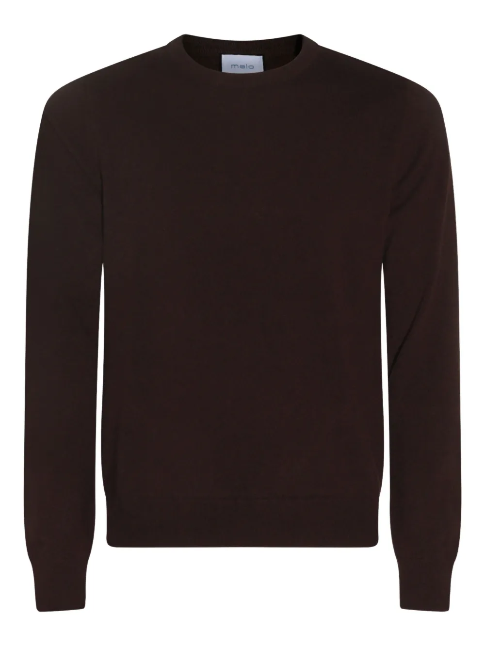 

Свитер с круглым вырезом Malo, коричневый