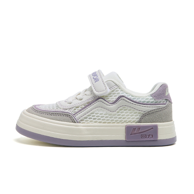 

Детские скейтбордические кроссовки Kids WARRIOR, бежево-фиолетовые