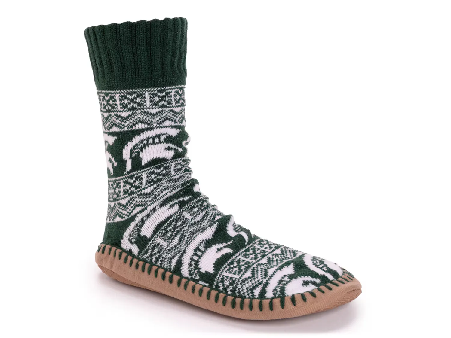 

Носки Game Day Unisex Slipper Socks Muk Luks, цвет michiganstate