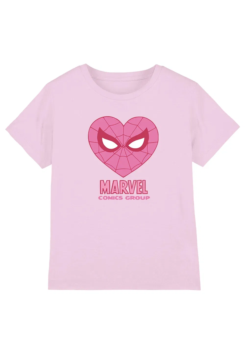 Футболка детская Spiderman Marvel, светло-розовый — фото 4