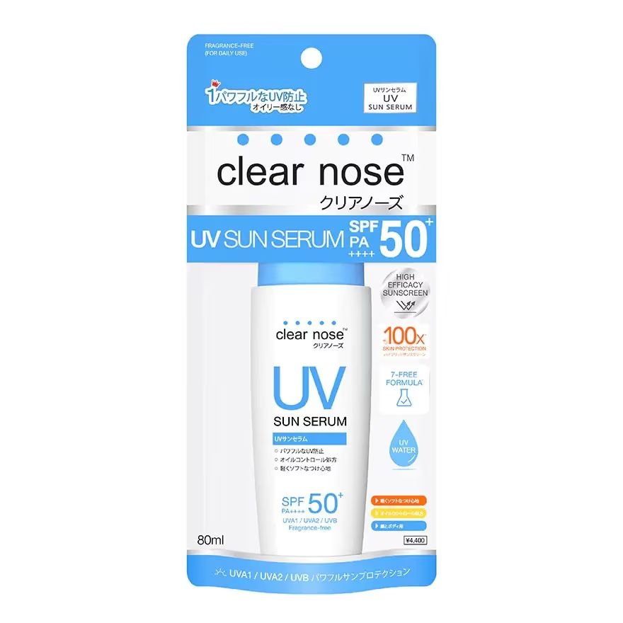 

Clear Nose UV Sun Serum SPF50+ PA++++ 80 мл, Blue