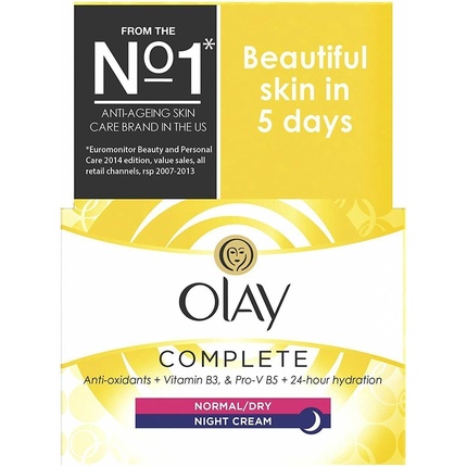 

Essentials Complete Care ночной обогащенный крем 50 мл, Olay