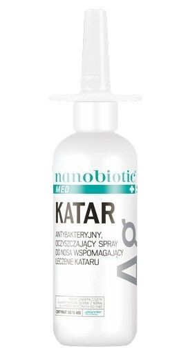 

Назальный спрей Nanobiotic Med Silver Katar Spray, 30 мл