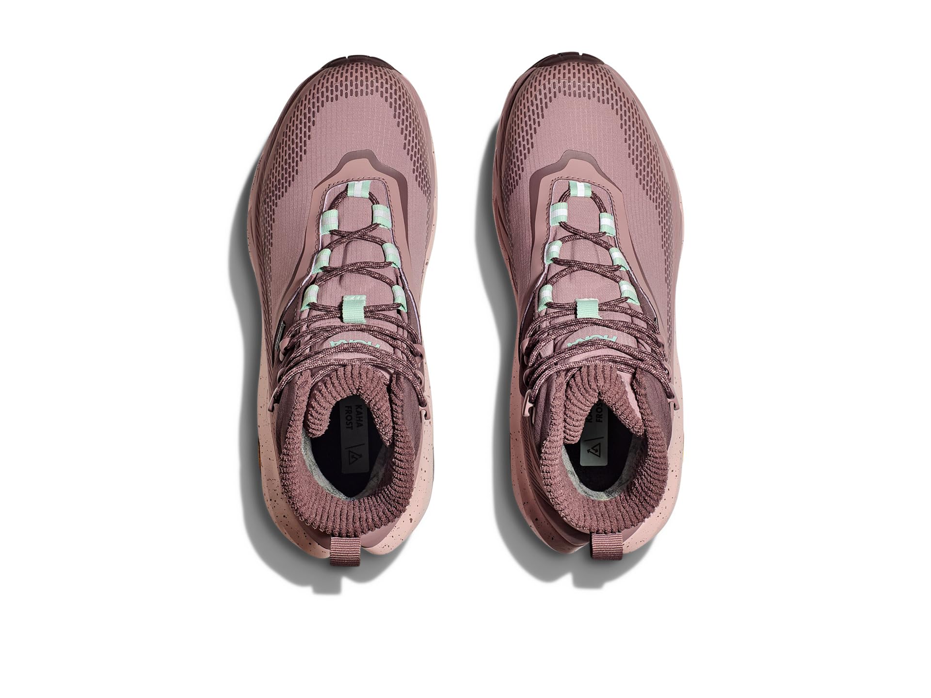 Ботинки женские Hoka Kaha 2 Frost GTX на толстой подошве, фиолетовый — фото 2
