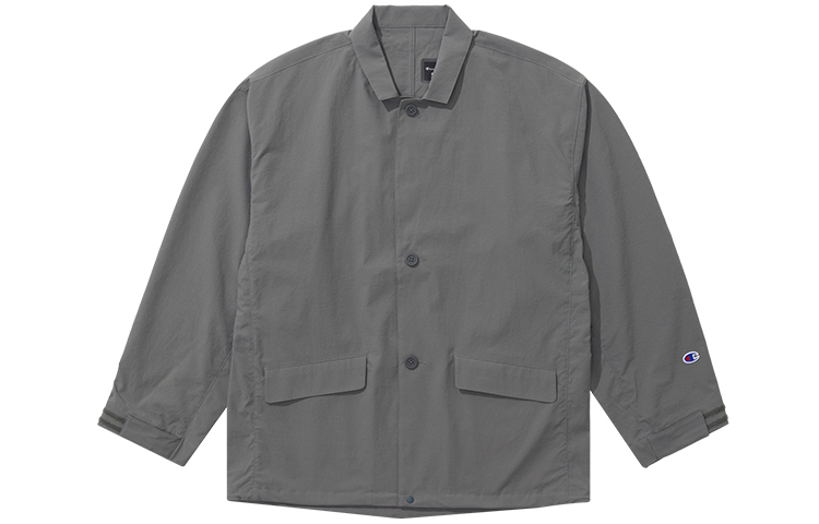 

Champion Свободная тонкая куртка японской версии унисекс, Dark Gray