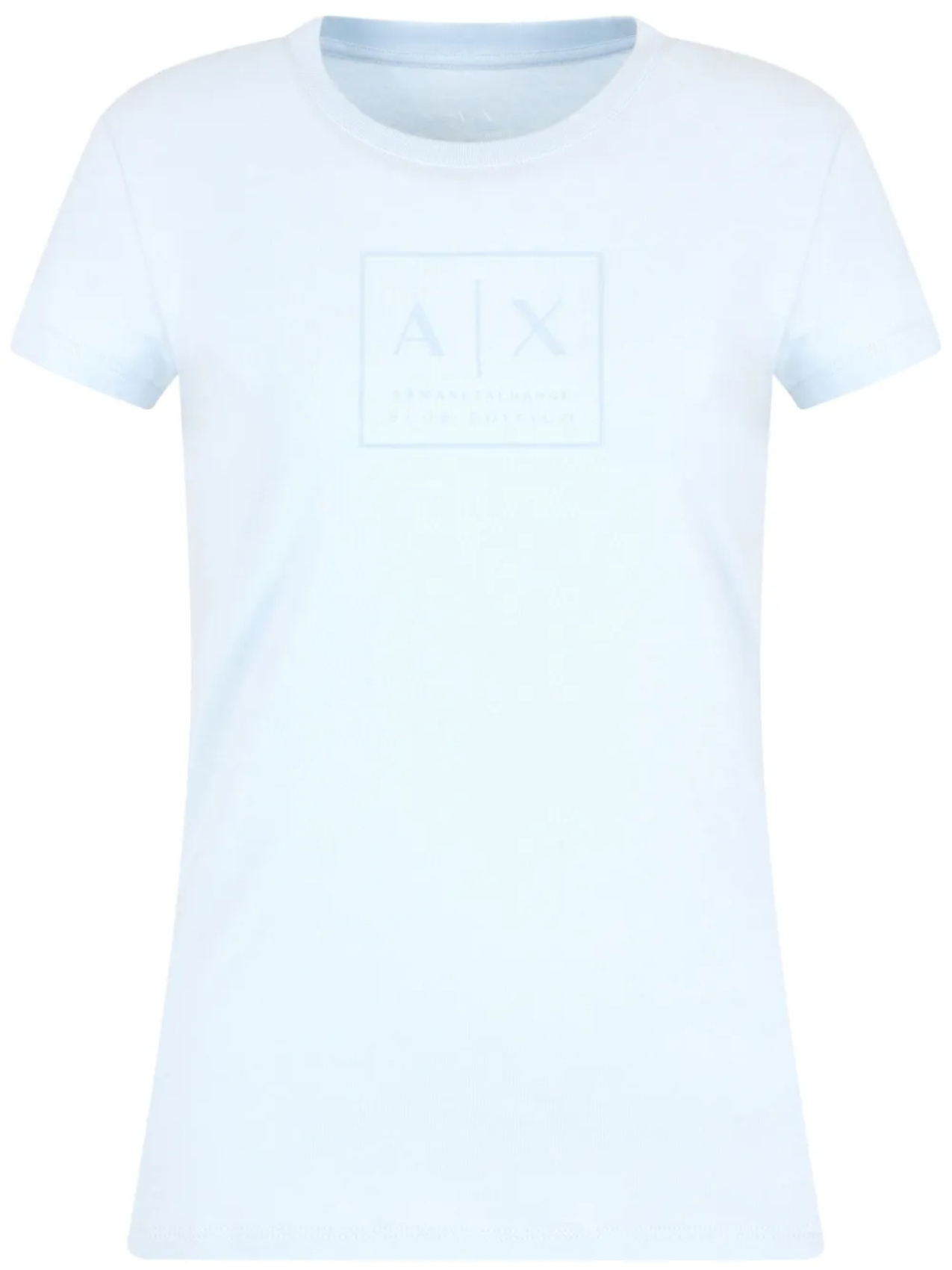 

Armani Exchange футболка с логотипом, синий
