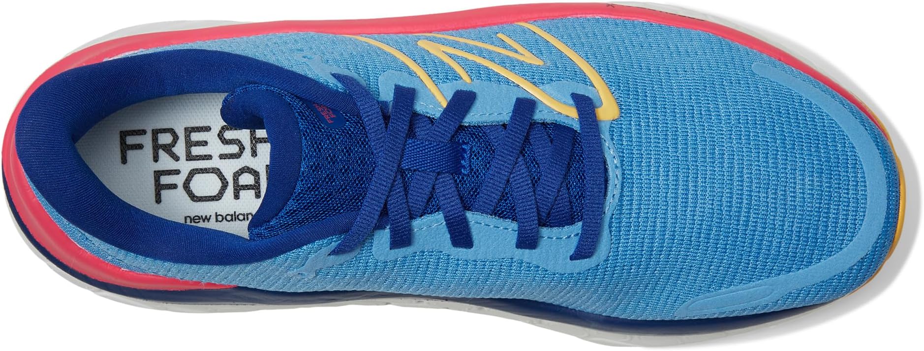 Кроссовки New Balance Fresh Foam X Kaiha Road v1, Azure/Dragon Berry/Clementine — фото 2