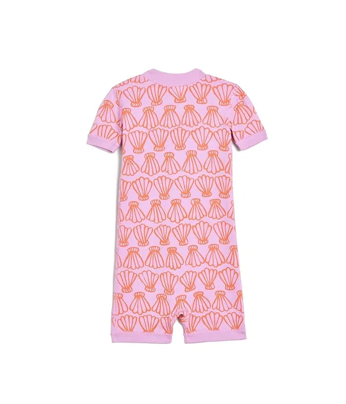 Пижама-слип с коротким рукавом HannaJams Print Shortie Sleeper Hanna Andersson, Universe on Ecru — фото 2
