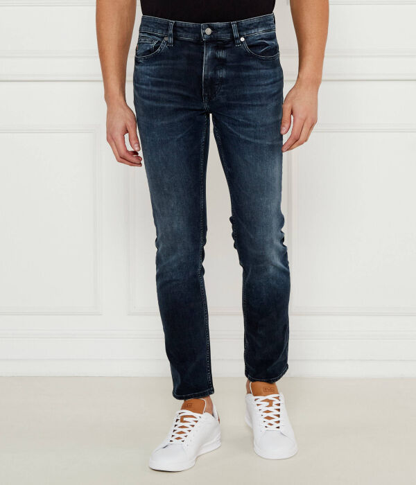 

Джинсы делавер бо Slim fit Boss Orange, синий