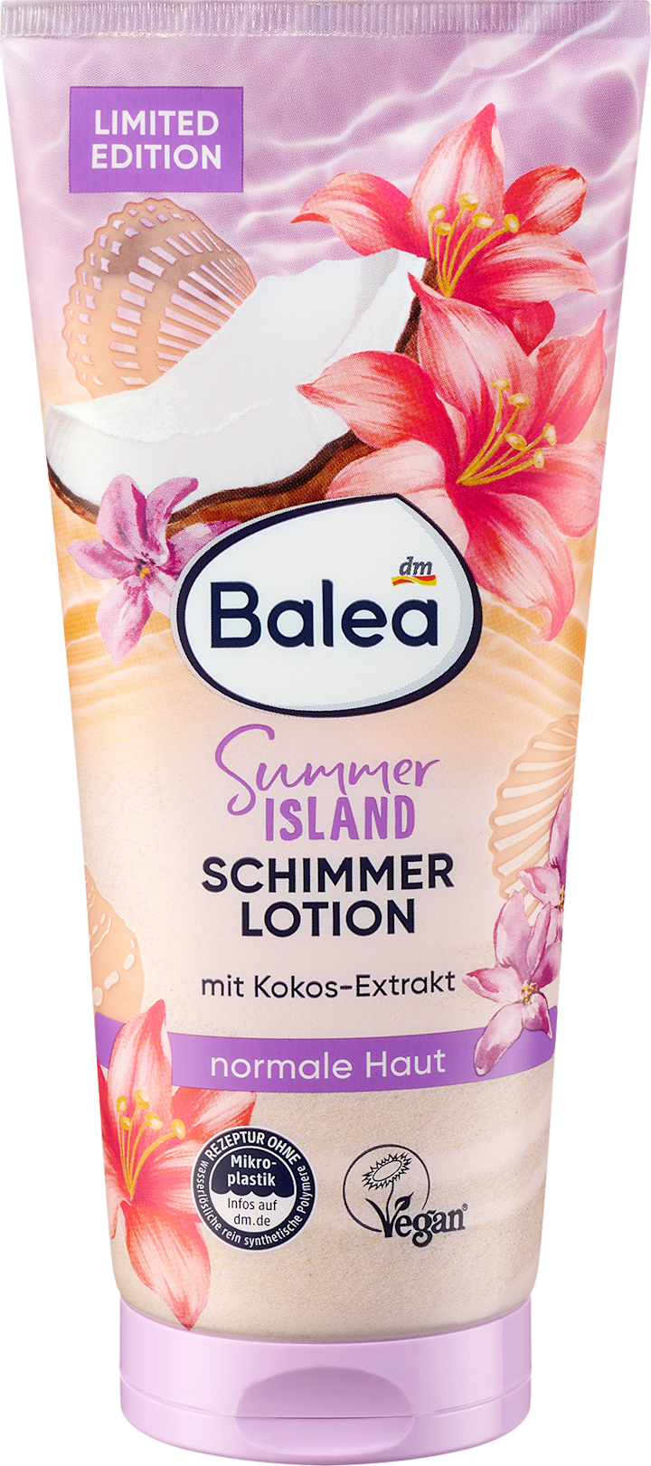 

Лосьон для тела Balea Körperlotion Schimmer Summer Island, 200 ml